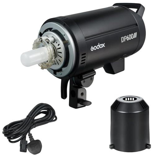 Godox DP600III プロフェッショナルスタジオフラッシュライト モデリングライト 600Ws 2.4G ストロボ照明とボーエンスマウント 5600K色温の通販は Godox DP600III プロフェッショナルスタジオフラッシュライト モデリングライト 600Ws 2.4G ストロボ照明とボーエンスマウント 5600K色温の通販は