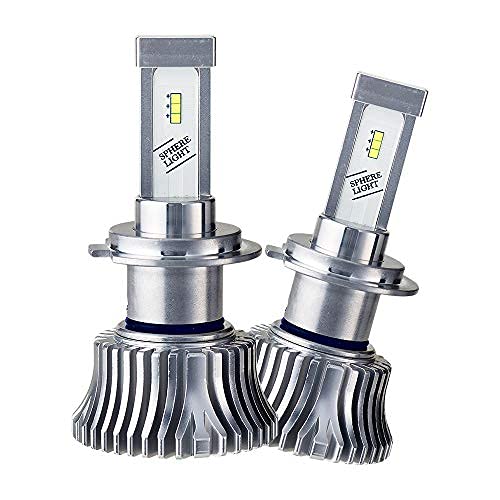 スフィアライト(Spherelight) 日本製 車用LEDヘッドライト RIZING2 (ライジング2) LEDヘッドライト H7(12/24V兼用) 6000K(ホワイト) 車検