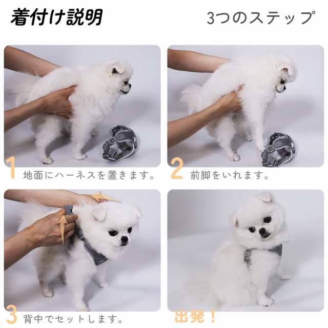 Miru pochi(ミルポッチ) 犬 猫 ハーネス 小型犬 超小型犬 リード