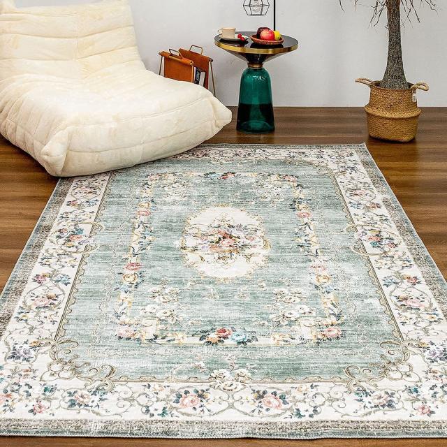 DECOMALL カーペット 3畳 ペルシャ絨毯風 ラグ マット 160X230CM