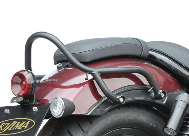 キジマ (kijima) バイク バイクパーツ タンデムグリップ スチール製ブラック仕上げ REBEL1100/DCT HONDA 210-551