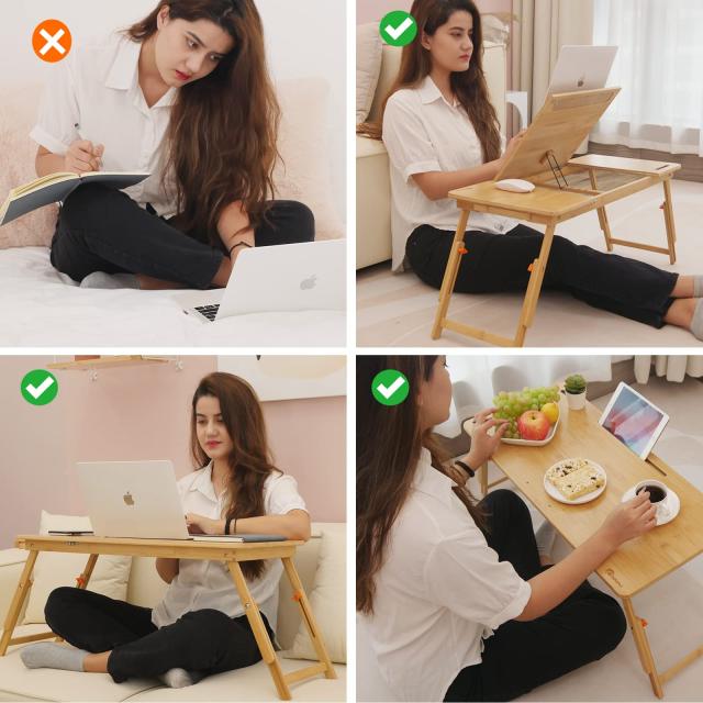 OIWAI ノートパソコンデスク ベッドテーブル ローデスク ベッドデスク