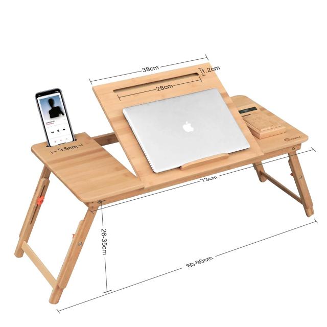 OIWAI ノートパソコンデスク ベッドテーブル ローデスク ベッドデスク