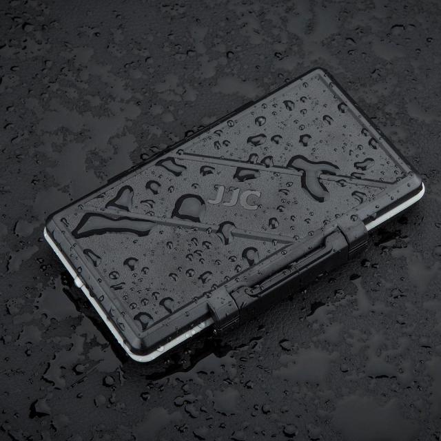 JJC 4 スロット CF コンパクトフラッシュ カードケース 4 枚 CFカード