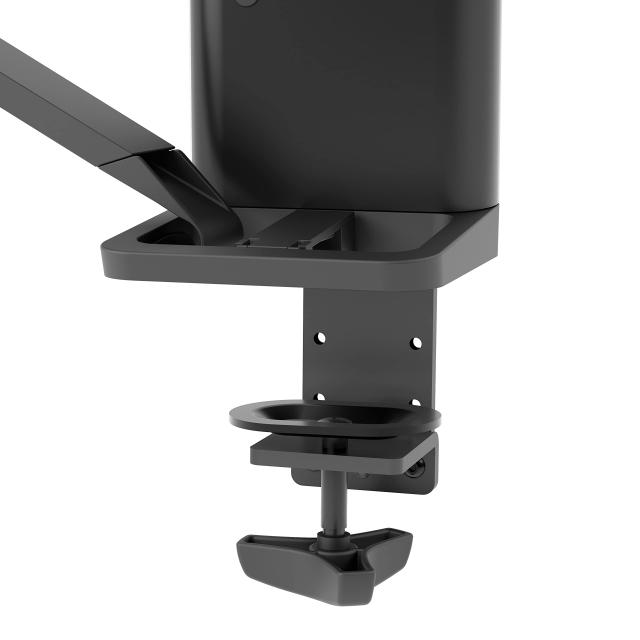 ERGOTRON エルゴトロン TRACE (トレース) デュアル モニターマウント マットブラック 27インチ(3.7~9.8kg)まで対応 VESA規格対応 45-631-_7