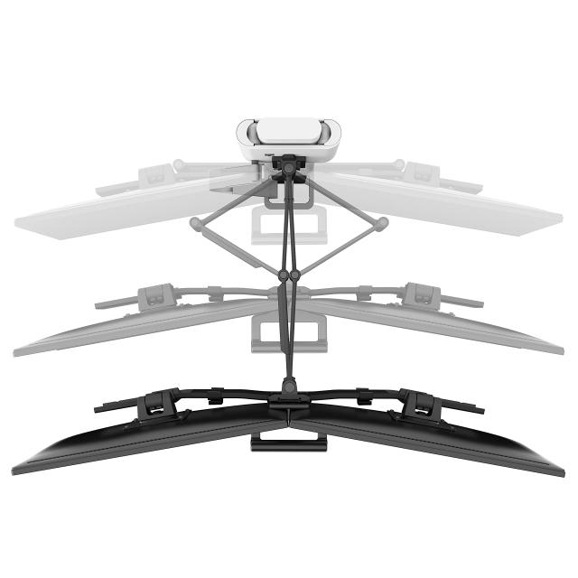 ERGOTRON エルゴトロン TRACE (トレース) モニターマウント デュアル ホワイト/白 27インチ(3.7~9.8kg)まで VESA規格対応 45-631-216_1