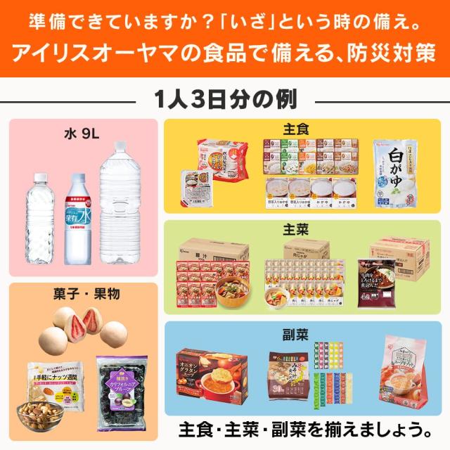 アイリスオーヤマ 非常食 (製造から) 5年保存 アルファ米 50食セット α