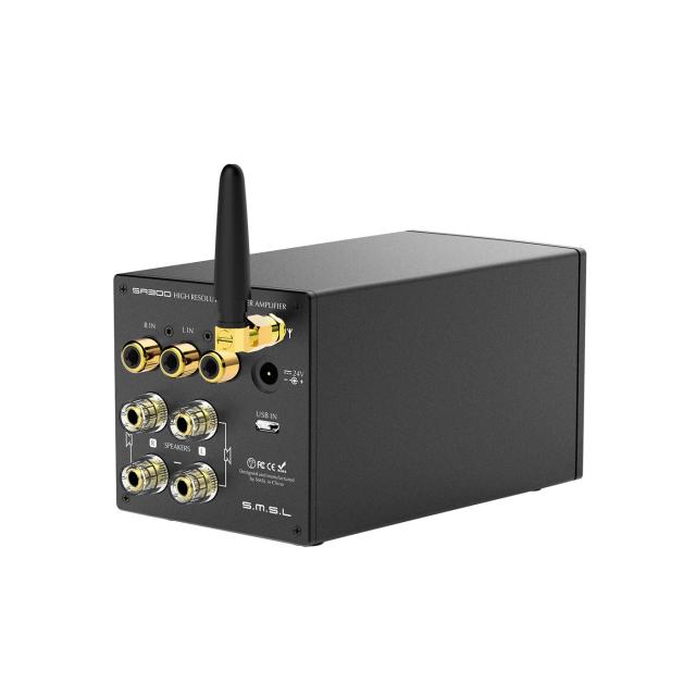 SMSL SA300 Bluetooth 5.0 アンプ パワーアンプ HI-FI クラスD