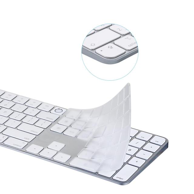2024年 M4チップ】 iMac Magic Keyboard用キーボードカバー 対応英語US