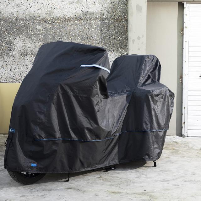 FENRIR 420D ブラック トバイクカバー バイク カバー 高機能防水 耐熱 撥水 UVカット 丈夫な厚手生地 盗難 風飛び防止 バイクカバー 車体_6