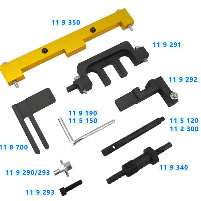 ZKTOOL エンジンタイミングツール BMW Z4 318i 320i 316i 118i N42 N46 N46T E87 E46 E60 E90 E85エンジンに適用 OEM 119350 119291 1187