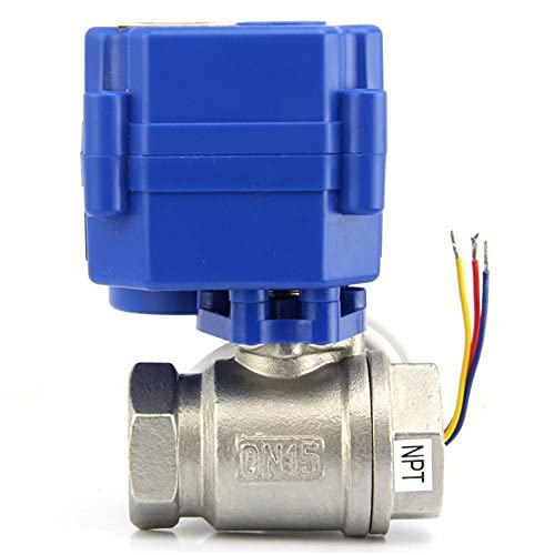 U.S. Solid 電動ボールバルブ 12V AC/DC (9-24V AC/DC) 電気ボール弁、2線自動復帰、ノーマルオープン (ステンレス鋼, G 3/4”)の通販は U.S. Solid 電動ボールバルブ 12V AC/DC (9-24V AC/DC) 電気ボール弁、2線自動復帰、ノーマルオープン (ステンレス鋼, G 3/4”)の通販は