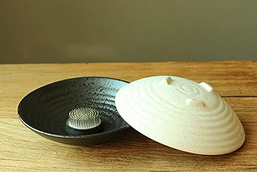 水盤 生花用の花器 陶器 セラミックス ブラック 花瓶 花器 水盤 生花用の花器 陶器 セラミックス ブラック 花瓶 花器