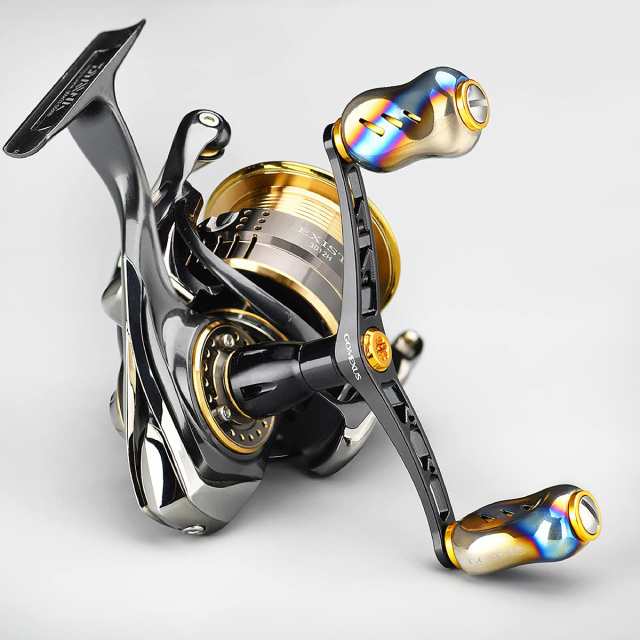 ゴメクサス CY98 リールハンドル ダイワ (Daiwa) スピニングリール対応 リール ダブルハンドル イグジスト 月下美人 交換 98mm  チタンハの通販はau PAY マーケット - ks-shop2 | au PAY マーケット－通販サイト