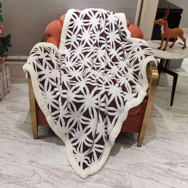 sledar(スレダー) 毛布 掛け毛布 クイーン 発熱二枚合わせ パイル シープ調 ふわふわ 丸洗いOK 抗菌防臭 防ダニ加工 北欧風 プレゼント