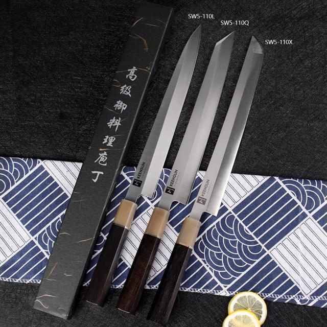 KEENSUN 包丁 正夫 柳刃包丁 刃渡り270mm ステンレス鋼 刺身包丁