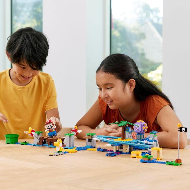 レゴ(LEGO) スーパーマリオ でかウニラ と リフトン の なみのり チャレンジ 71400 おもちゃ ブロック プレゼント テレビゲーム 男の子_3