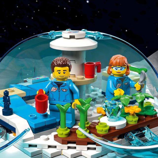 にゃーお レゴ(LEGO) シティ 月面探査基地 60350 おもちゃ ブロック