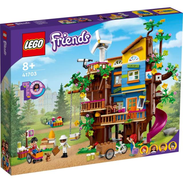 レゴ(LEGO) フレンズ フレンドシップ ツリーハウス クリスマスプレゼント クリスマス 41703 おもちゃ ブロック 家 おうち お人形 ドール_1