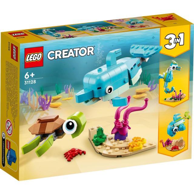 レゴ(LEGO) クリエイター イルカとカメ 31128 おもちゃ ブロック