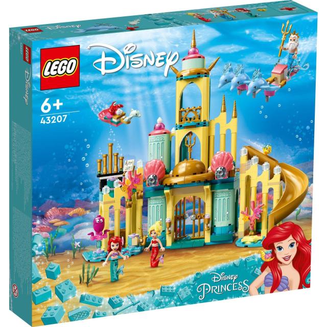レゴ(LEGO) ディズニープリンセス アリエルの海のお城 クリスマス 