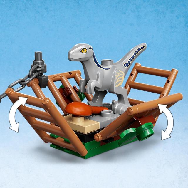 レゴ(LEGO) ジュラシック・ワールド ヴェロキラプトルをおびき出せ:ブルーとベータ ギフト 76946 おもちゃ ブロック 誕生日プレゼント 乗_2
