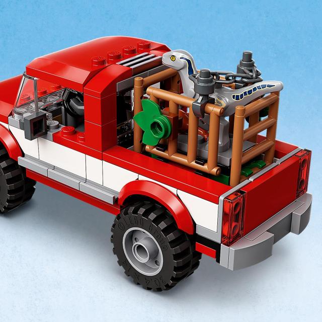 レゴ(LEGO) ジュラシック・ワールド ヴェロキラプトルをおびき出せ:ブルーとベータ ギフト 76946 おもちゃ ブロック 誕生日プレゼント 乗_4