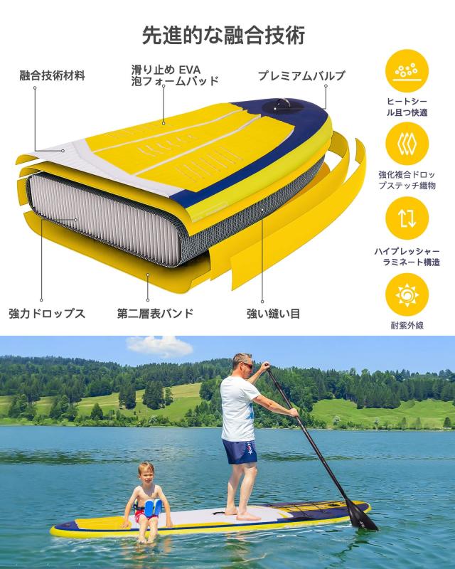 SUPボード  インフレータブル Amazon | SUPボード sup インフレータブルサーフボード ソフト