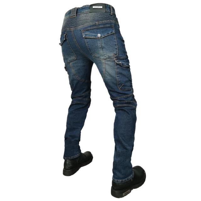 [RENHE] バイク パンツ メンズ ライディングパンツ バイク ズボン プロテクター付き ライダースパンツ 春夏秋冬 バイクウェア パンツ バの通販は