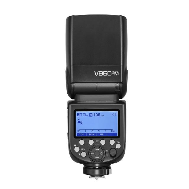 GODOX V860III-C カメラフラッシュ CANON適用 2.4G 1/8000s TTL HSS 高速同期 明るさ調節可能 1.5sリサイクル 充電式 Canonキヤノン一眼