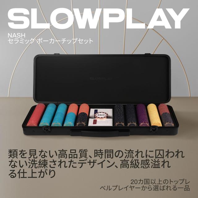 SLOWPLAY Nash Ceramic Poker Chips Set | Nashセラミックポーカー
