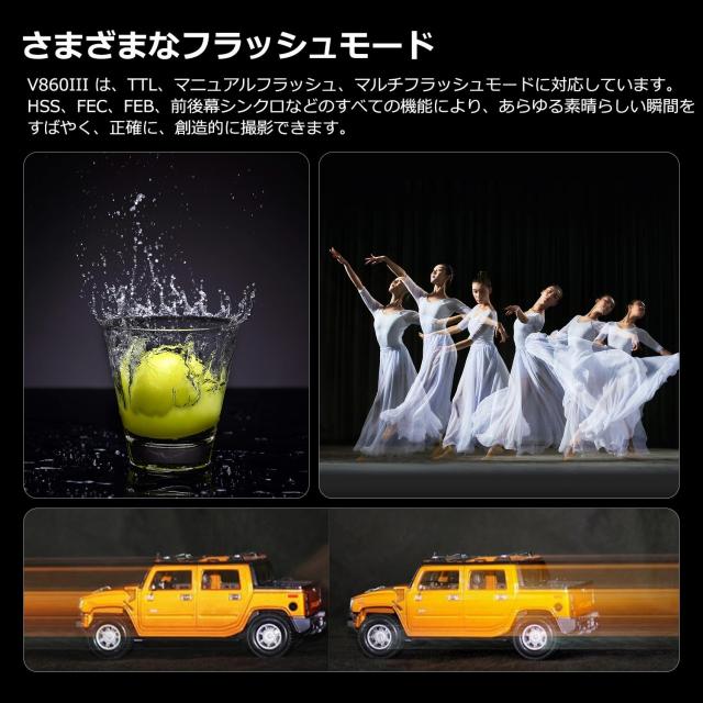 Godox V860III-O V860IIIO TTL カメラ フラッシュ ストロボ 2.4G HSS 1/8000s リチウム電池ストロボ スピードライト Olympus Panasonicカ