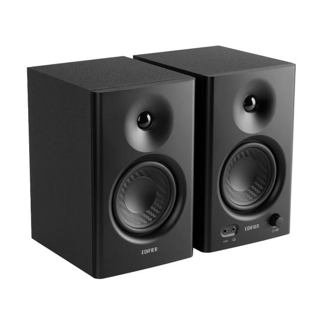 Edifier MR4 42W スタジオモニタースピーカー、アクティブニアフィールドモニター用スピーカー、TRSバランス入力/RCA/3.5mmステレオミニ_2