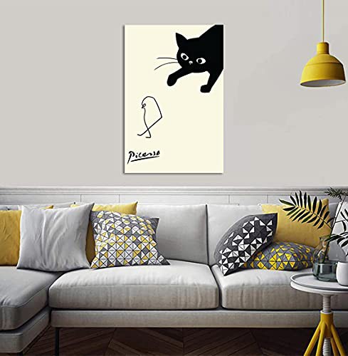 アートパネル 猫 ピカソ ポスター 抽象画 絵画 ネコ 装飾画 壁の