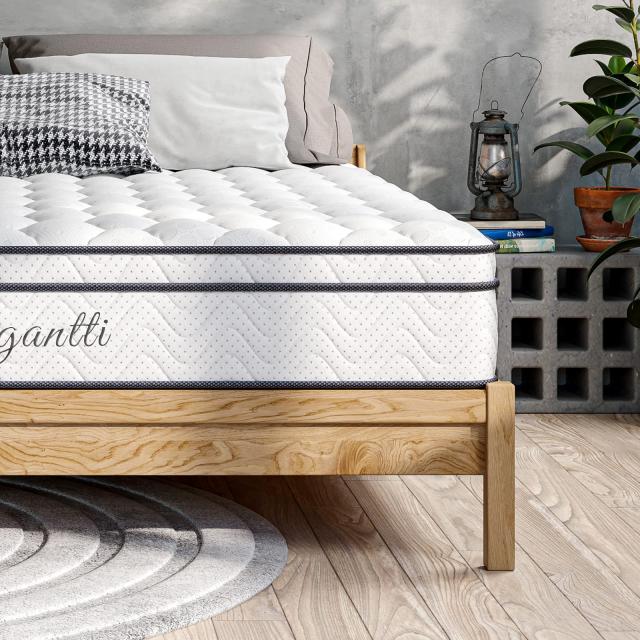 Vesgantti マットレス シングル ベッドマットレス ポケットコイル 極厚