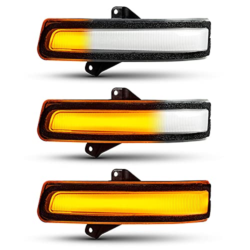 POPMOTORZ スズキ 新型ジムニー JB64W JB74W LEDドアミラーシーケンシャルウインカーランプ クリアレンズ 高輝度 ハイフラ防止 純正交換_3