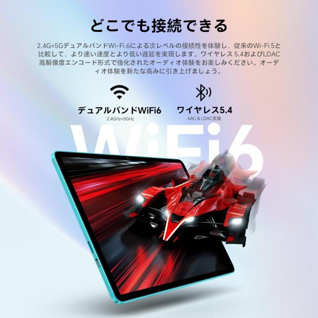 TECLAST P33 10.1インチ タブレット Wi-Fi 9GB+64GB Android 15の通販
