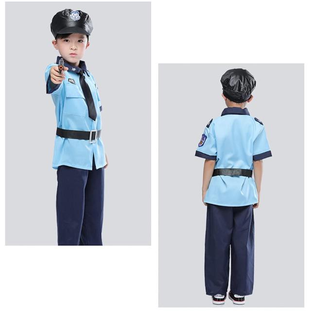 Lhyxuuk] ポリス コスプレ 子供 キッズ ハロウィン 警察官 警察