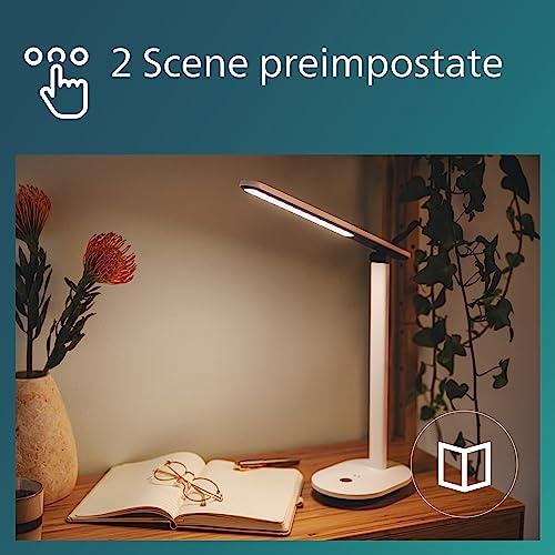 Philips(フィリップス) デスクライト LED 充電式 卓上 電気スタンド プラスチック テーブル 目に優しい 在宅ワーク 読書灯 ブルーライト_9