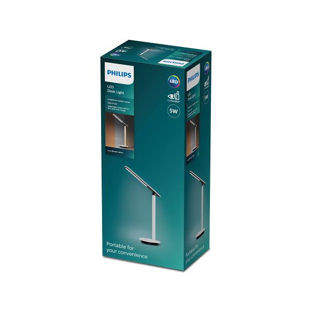 Philips(フィリップス) デスクライト LED 充電式 卓上 電気スタンド プラスチック テーブル 目に優しい 在宅ワーク 読書灯 ブルーライト_1
