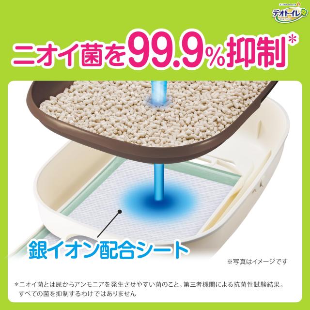 デオトイレ 猫用 居敷き 消臭 抗菌居敷き 20枚×12個 立ち小便 愛玩動物装具 ユニ引きつける[入れもの売りわたす]