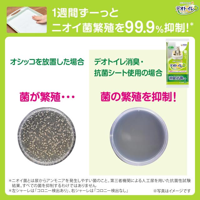デオトイレ 猫用 居敷き 消臭 抗菌居敷き 20枚×12個 立ち小便 愛玩動物装具 ユニ引きつける[入れもの売りわたす]
