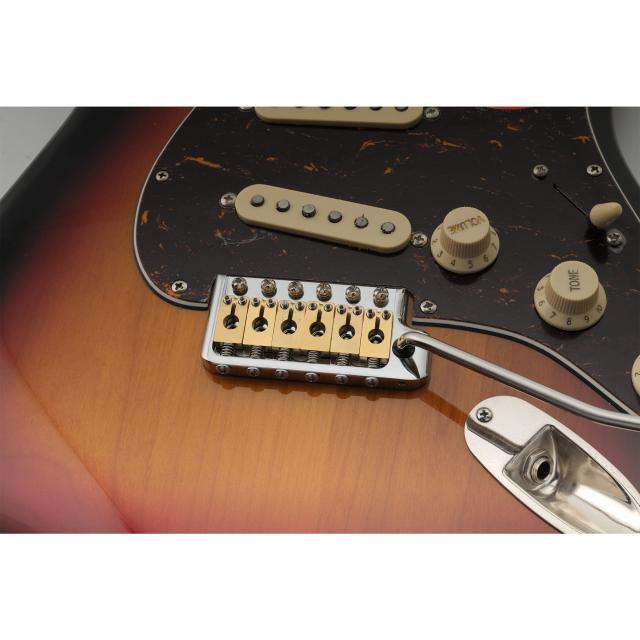 Musiclily Ultra 10.5mmブラス製トレモロユニットブリッジ 6点止めPRS