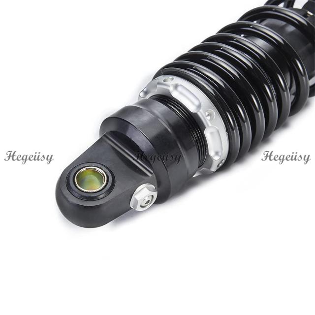 Hegeiisy 7mmスプリングユニバーサルATVクワッドダート用オートバイ用ショックアブソーバーリアサスペンション調整可能なダンピング XJR1_3