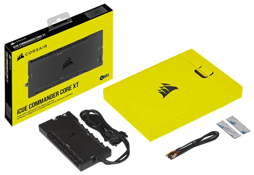CORSAIR iCUE COMMANDER CORE XT スマート RGB ライティングとファンスピードコントローラー CL-9011112-WW_9