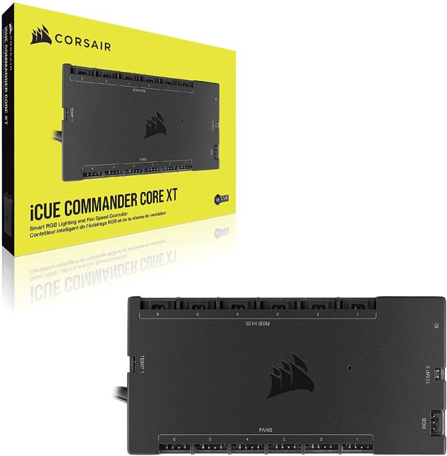 CORSAIR iCUE COMMANDER CORE XT スマート RGB ライティングとファンスピードコントローラー CL-9011112-WW_8