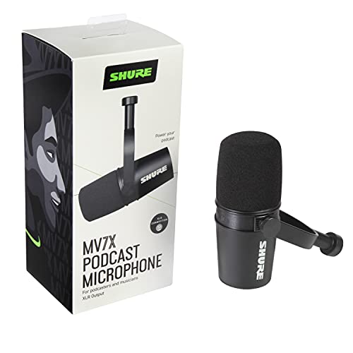 SHURE シュア MV7X ポッドキャストマイクロホン MV7X-J ダイナミック