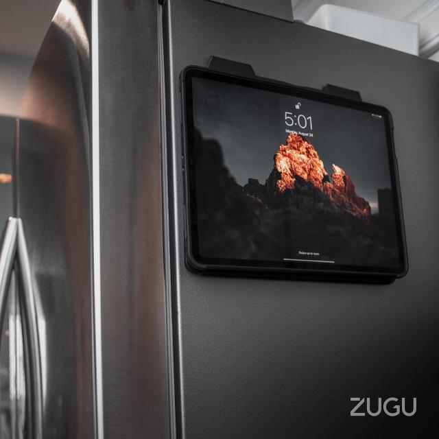 ZUGU iPad Mini ケース 2021 第6世代 極薄 落下衝撃保護 7段階スタンド機能 Apple ペンホルダー ワイヤレス充電 オートスリープ スマート_5