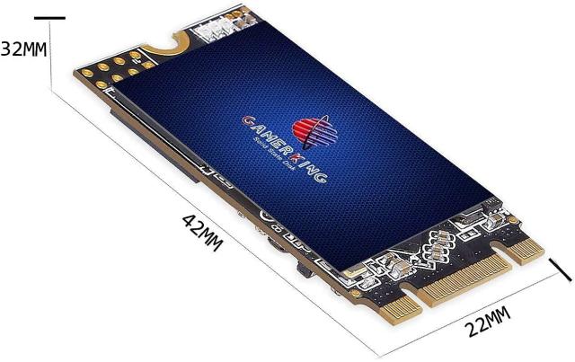 GamerKing M.2 2242 SSD 500GB SATA III 6Gb/s NGFF 内蔵型 Solid State Drive ハードドライブ 高性能ハードドライブノート/パソコン/デ_3
