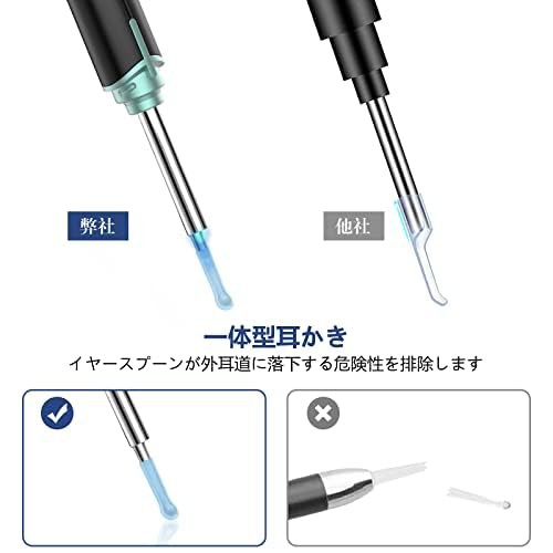 VITCOCO 耳かき カメラ ワイヤレス耳かき カメラ付き耳かき 耳かき スコープ みみかき カメラ 3.9mm極細レンズ イヤースコープ  WiFi接続 の通販はau PAY マーケット - Rs project | au PAY マーケット－通販サイト